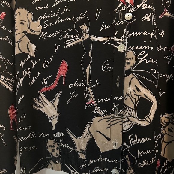 BCBGMAXAZRIA
Embellished Graphic Print Women's Sweater - Picture 2 of 8